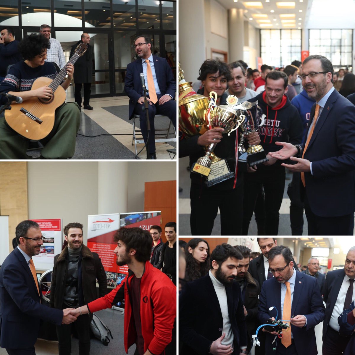 kasapoglu's tweet photo. Orta Doğu Teknik Üniversitesi’nde öğrenci arkadaşlarımızla güzel bir gün geçirdik. Gençlerin çalışmalarını yakından görmek ve sıcak sohbetlerine dahil olmak bizleri çok mutlu etti.

Bu güzel buluşmaları daha sık tekrarlayacak, gençlerimizin yanında olmaya devam edeceğiz. https://t.co/0dASTr0el2