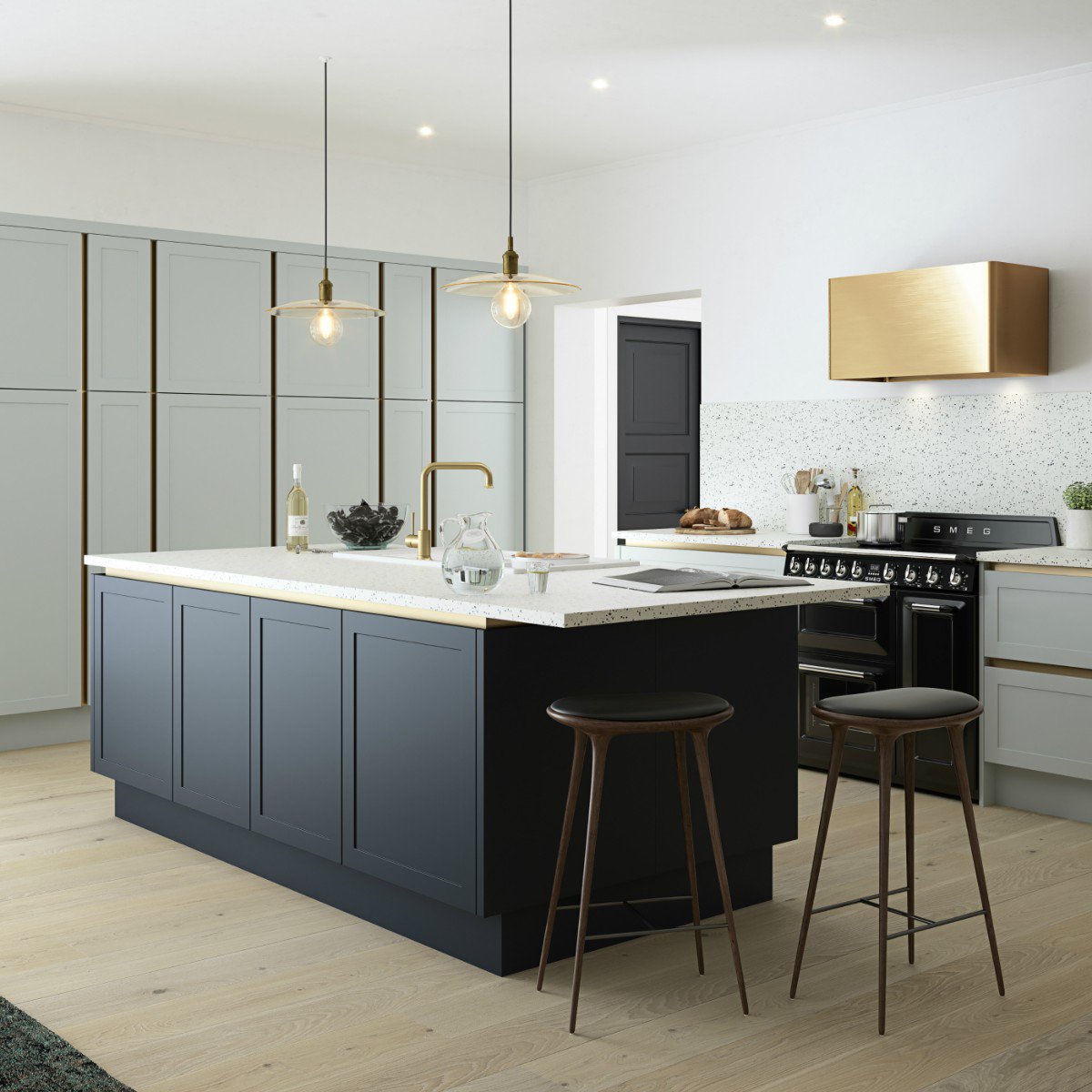 MagnetUK's tweet image. As refreshing as an ocean breeze rustling softly swaying grasses on coastal clifftop. 🌊 Introducing Seagrass, one of 20 gorgeous new shades in our #MagnetCreate colour collection. 🎨 Discover the full range here: ow.ly/KlQE30nhaIZ #BlueKitchen #ColourSchemes #HomeStyle