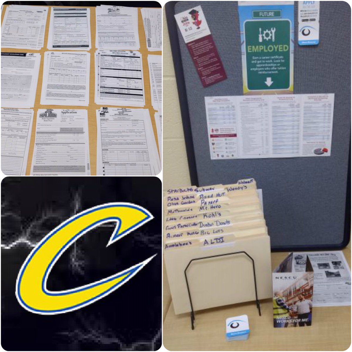 Go Comets!!!! EMPLOYED!!! Stop in Room 311!!!