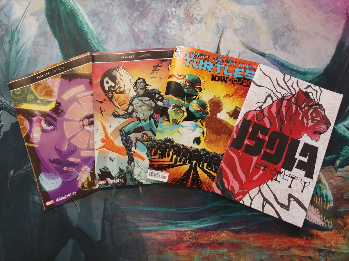 DVGSLP's tweet image. We are super excited about these titles! Especially the new TMNT that is part of the 20/20 event by @IDWPublishing! They've been publishing for 20 YEARS! AMAZING! Do not miss out on any of these titles! Come on in today and pick up your copy. #Comics #books @Marvel @ImageComics