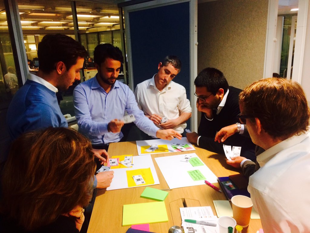 Glad I could make it to London for such a historic event <a href="/BNPParibasCIB/">BNP Paribas CIB</a> is opening a Lab in London and I got the chance to deliver the first #Coaching &amp; #Facilitation

I hope this will end up impacting the way people work here more positively than the upcoming mess with Brexit 🤞