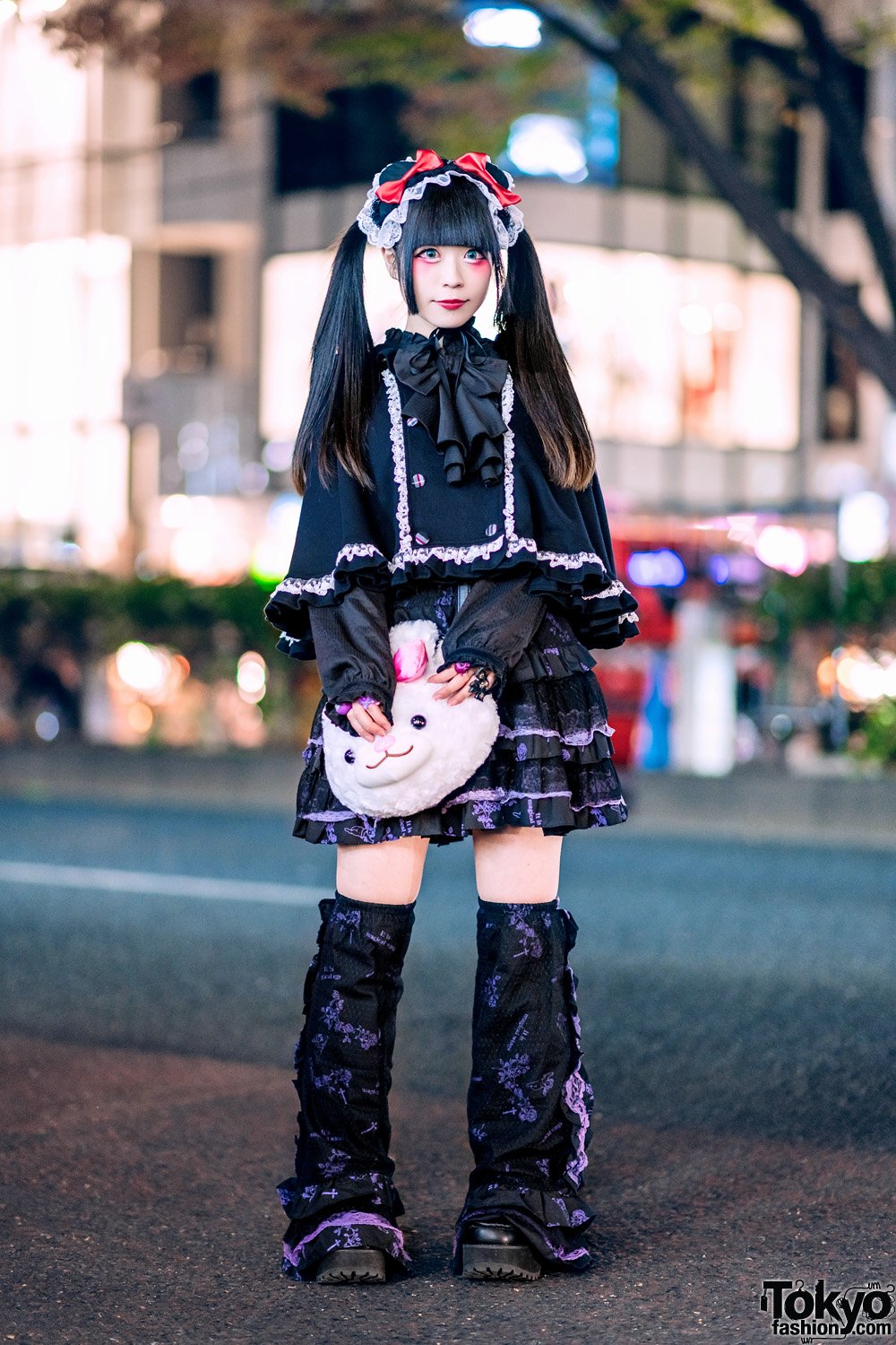 “We often see Japanese gothic lolita Yukachin on the street in Harajuku. 