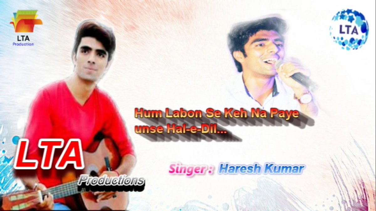 ltaproductions1's tweet photo. Hum Labon Se Keh Na Paye Unse Hal-e-Dil || By Haresh Kumar

Hosh walon ko khbr kya bekhdi kya cheez hai ,
Ishq Kejye fr sumjhye Zindagi kya cheez.

Like and 
Subscribe our channel on YouTube:
https://t.co/ywOMJNMwU2

https://t.co/CTItUnL3ow https://t.co/Yu5ycck9rB
