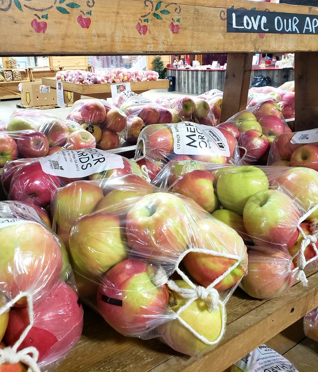 Still have apples in the market, Folks! Right now we have Arkansas Black, Cameo, Crimson Crisp, Fuji, Gold Rush and Pink Lady!