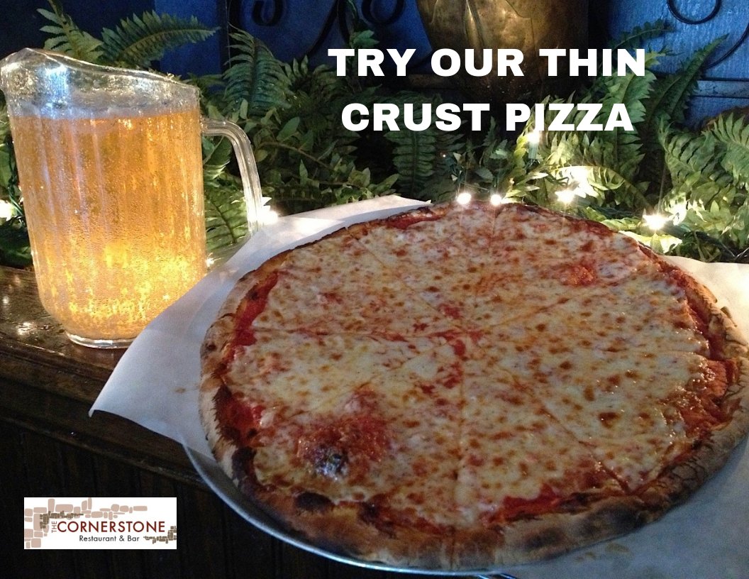 cornerNJstone's tweet image. Try our thin crust #pizza! #bergencounty #pascackvalley