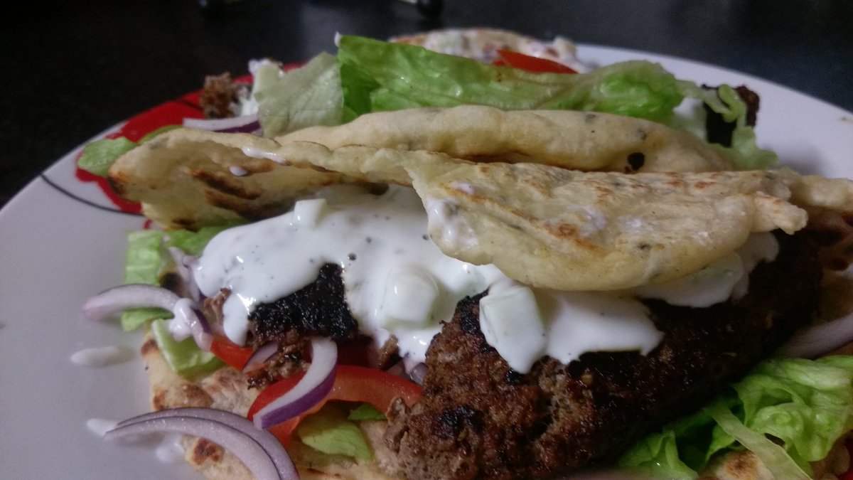 dhv938d's tweet image. Thank you so much for our latest yogurt delivery, had a gorgeous dinner tonight with @VelvetCloud_ie as the star. Flatbreads (made with yogurt) lamb koftas &amp;amp; sumac yogurt dressing. #HappyCampers  #SoVersatile 😋