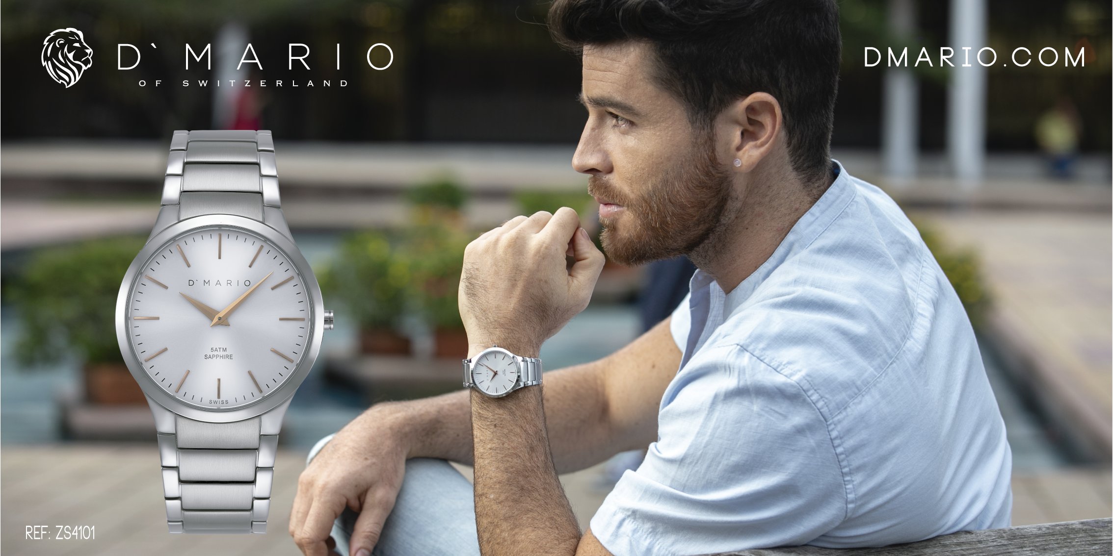 Reloj d mario sapphire crystal precio new arrivals