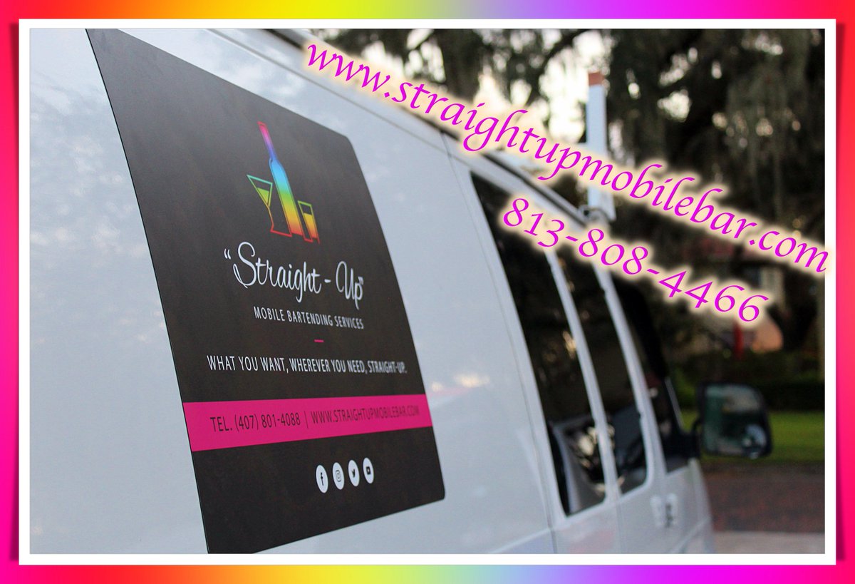 StraightUpMBS's tweet photo. Straight Up Mobile Bartending Services covers the Orlando and Tampa areas! What you want! Wherever you need! Straight Up!
https://t.co/FOMiUoTKuI
#StraightUp #Gasparilla #GasparillaTampa #MobileBar #rt #retweet #813 #407 #privatebartender #bartender #party #Tampa #Orlando https://t.co/D7LxN03NPW