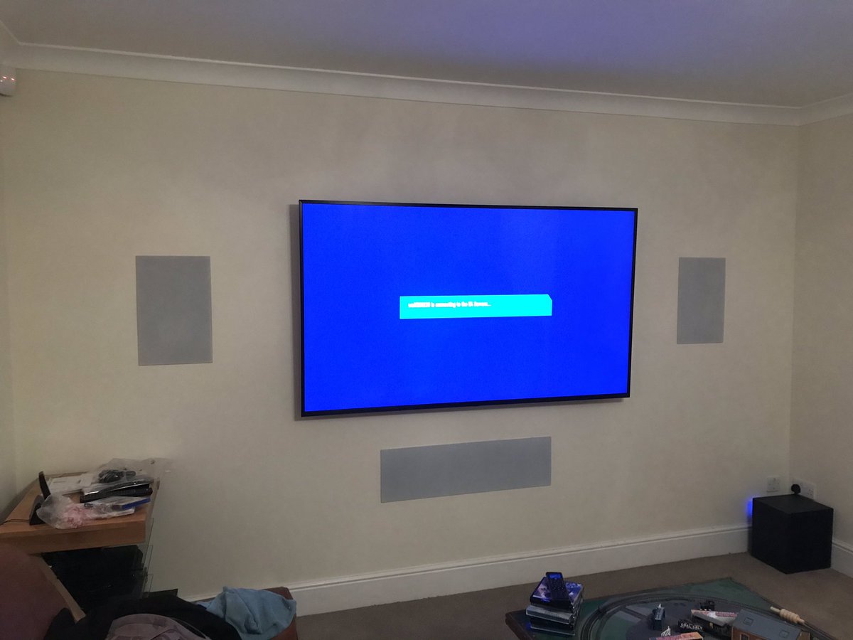Completion of Dolby Atmos home cinema 5.2.4 awesome setup with <a href="/MonitorAudio/">Monitor Audio</a> <a href="/LG/">Larry Gadea</a> <a href="/Control4/">Control4</a> <a href="/yamahaentertain/">Yamaha Entertainment</a> #HomeCinema <a href="/DolbyCinema/">Dolby Cinema</a>
