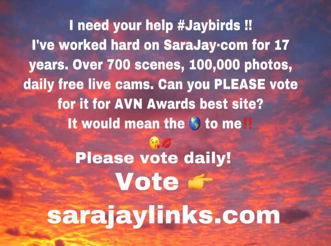 Hello  #Jaybirds, let's get on a #RT roll! 🏃&zwj;♂️Don't forget to VOTE❗ for https://t.co/ub5qCnn2fa 😈 as<a href="/tag/jaybirds"class="tags">#Jaybirds</a><a href="/tag/rt"class="tags">#RT</a><a href="/tag/website"class="tags"><span>#website</span></a>
