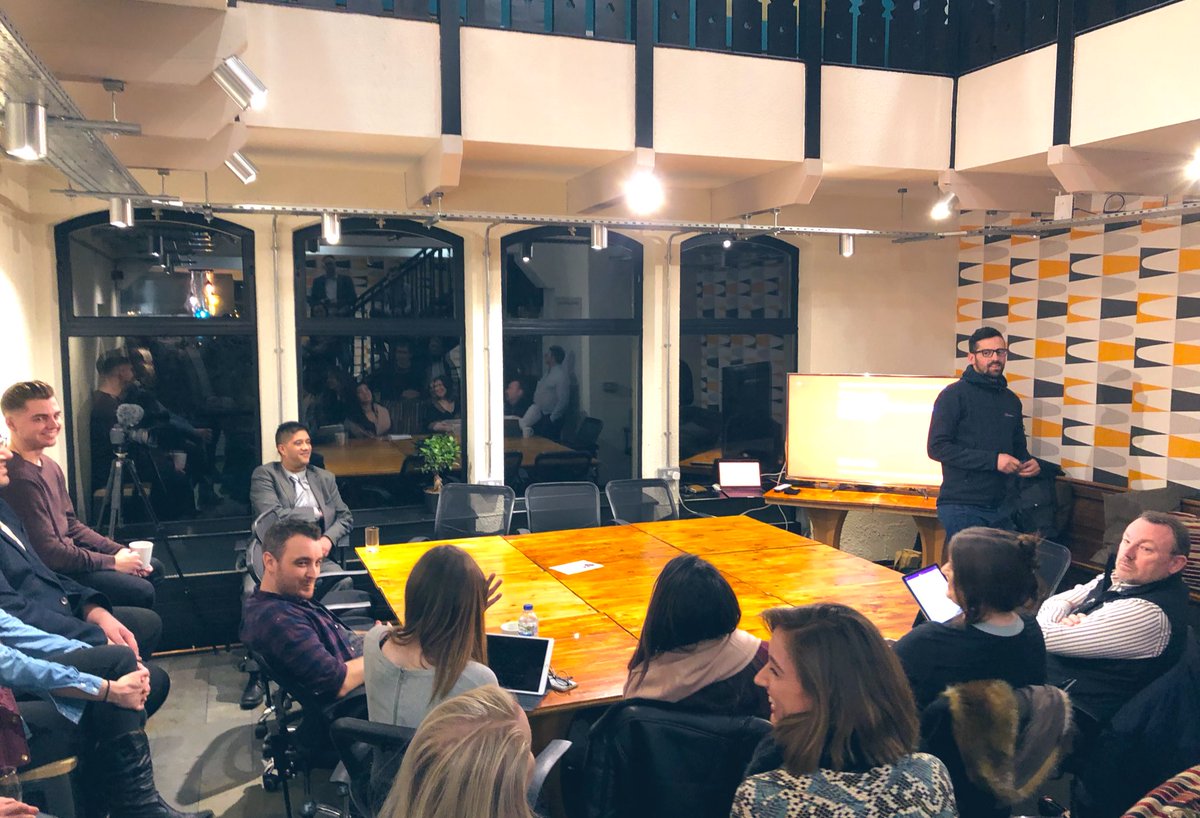 So @JakSpedding has kicked off tonight’s #digitalmeetuppreston, focusing on how to create images that work for your business.