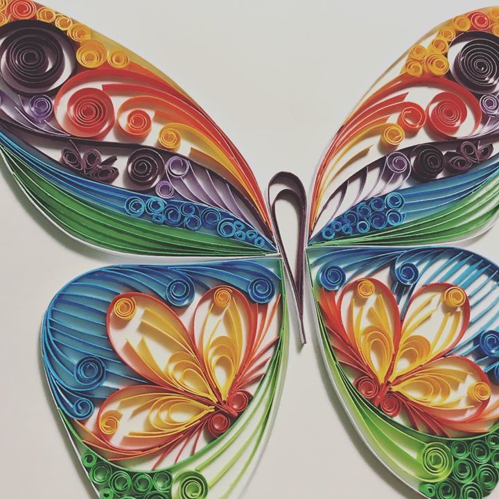 TheHeartFull's tweet photo. Getting ready for my first art show!!! My quilled artwork will be at Mad Goat Coffee in Danville, IL for the next 3 months. https://t.co/3BZbMJIf55