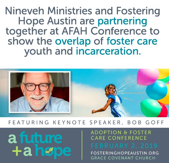 jailtojobs's tweet photo. 50% of youth in foster care will have an arrest or conviction by the time they're 17. There is a solution to this! Register (https://t.co/069iQ5oUY1) and hear the hope from our keynote speaker, Bob Goff.
#incarceratedyouth #jailtojobs #ninevehministries https://t.co/BpJDxzwwfi
