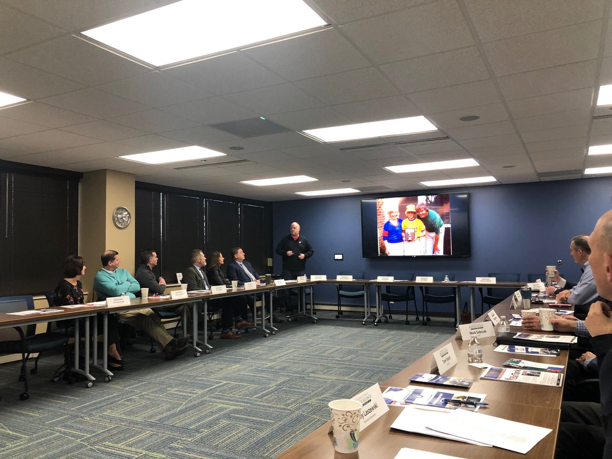 WCBizAlliance's tweet photo. Jeff Peterson, co-founder of @GenevaSupply, spoke to the our board of directors this morning about the organization’s BizTank program that hosts career exploration seminars for high school students. #WCbizedpartner https://t.co/aqvF48SfLS