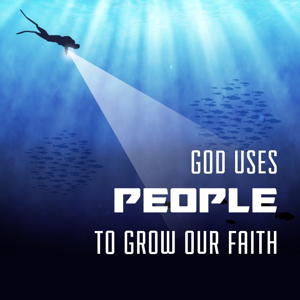 DiveStudentMin's tweet image. If you want a faith of your own, you can’t build it alone. God uses people to grow our faith! #mineseries #deepseries #xp3hs #xp3ms