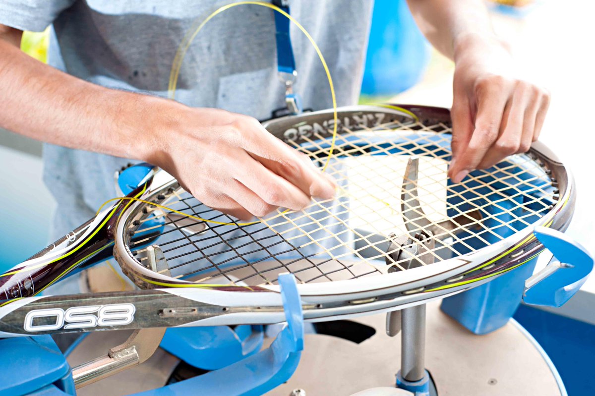 decathlon tennis restringing