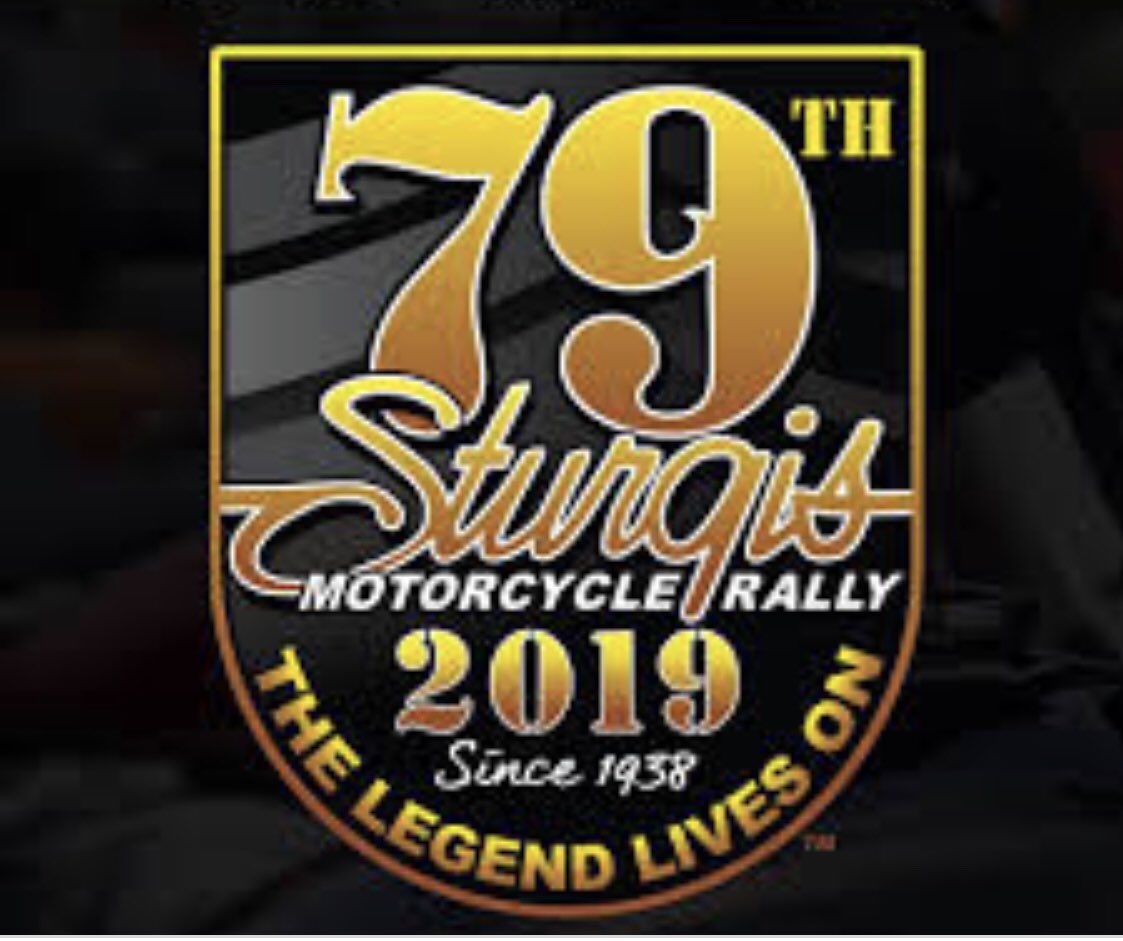 Just announced! We’re back at Sturgis this year.  Save the date, 8/10/19! 🏍