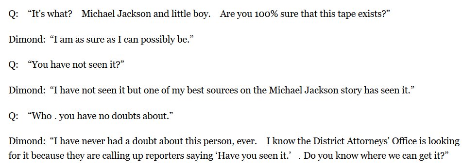 Safechuck could be in contact with Brown who was familiar with Gutierrez's book. So was Brown's friend Diane Dimond who once called Gutierrez "one of my best sources" and also has a history of extremely negative reporting regarding Jackson.source:  https://caselaw.findlaw.com/ca-court-of-appeal/1288872.html