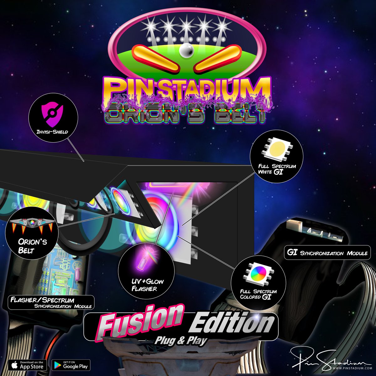 pinstadium's tweet image. Pin Stadium Fusion is here!  Ordering starts today and is limited to the first 30 customers.  More info: bit.ly/2MeblKy @__twip__ @buffalopinball @FunWithBonus @Dead_Flip @PAPApinball @PathofPlay @BrooklynPinball @H2HPinball #Pinball #pinstadium