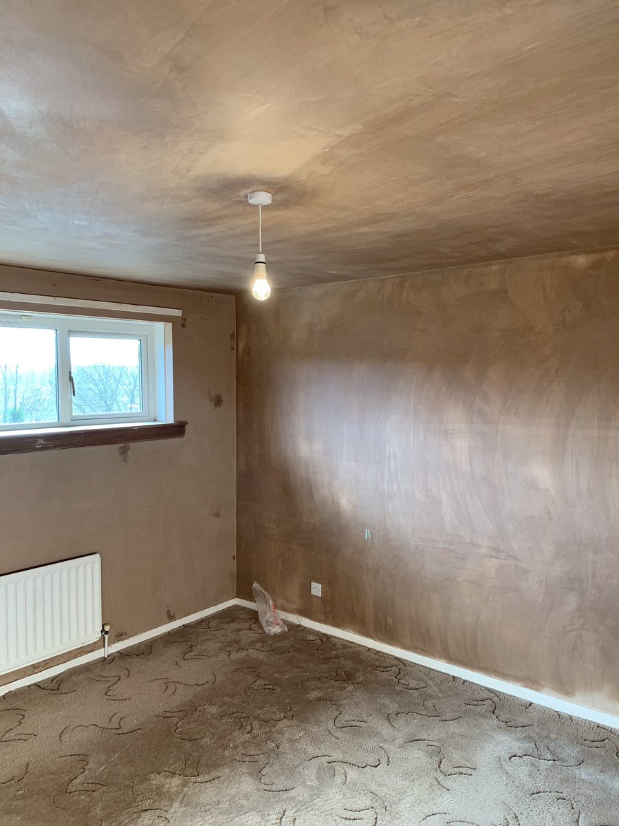 Plastering Perfect On Twitter Another Full Bedroom Skimmed In