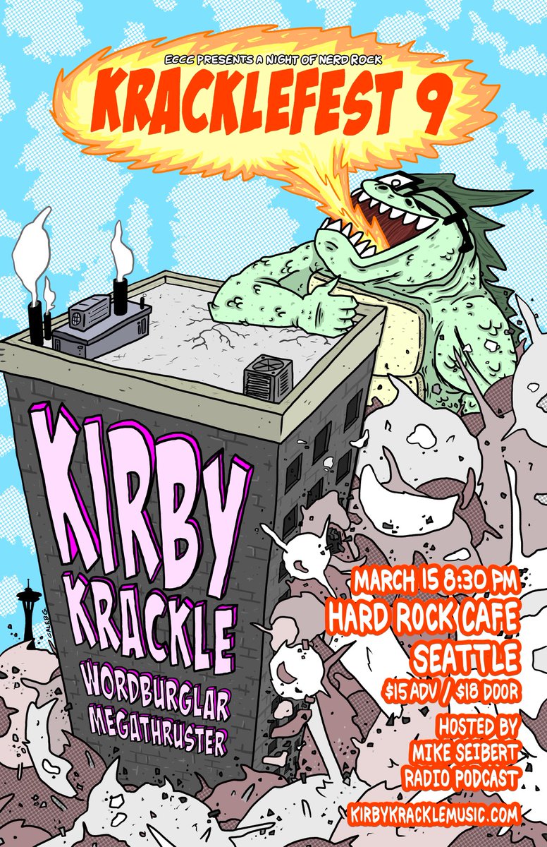 MikeSibertRadio's tweet photo. Wait.
WHO are they letting host this thing?!

I'm beyond excited to be a part of #Kracklefest 9 during @emeraldcitycon with @kirbykrackle, @Wordburglar, and @megathrustergo at HRC on 3/15

More #NerdRock news to come! #StayTuned #KF9

Tickets here: https://t.co/1HZvs5c7wL https://t.co/Qm9bxpwL95