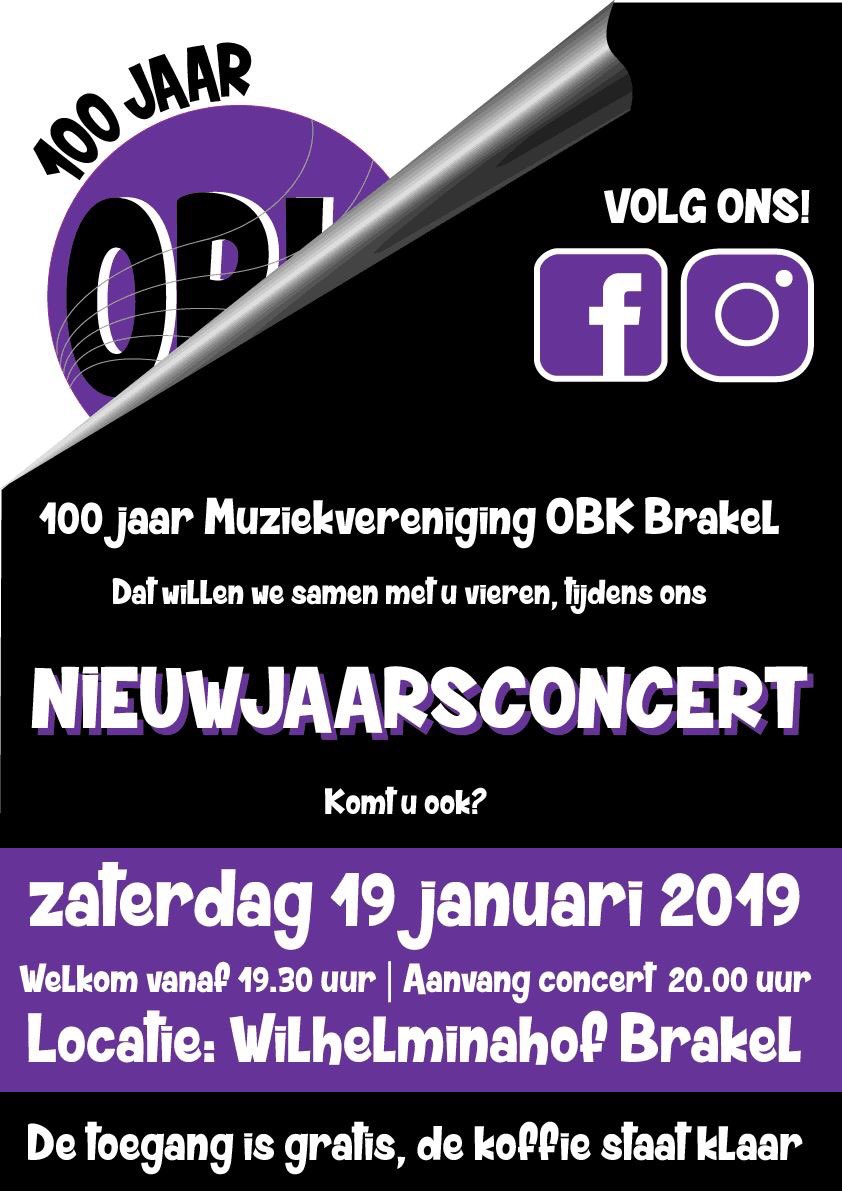 100-jaar fanfaremuziek in Brakel, zaterdag opening Jubileumjaar met bekende melodieën!