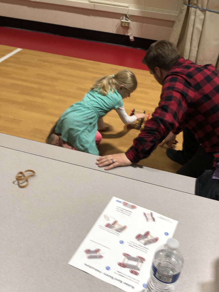 DrSShadel's tweet photo. So many great rubber band car designs! #stemd67 @GetTeacherGeek https://t.co/U2nrf4XHdd