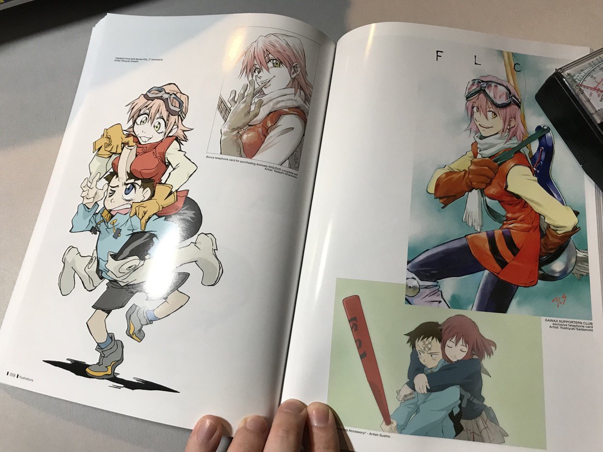 Matt Moylan More Advanced Anime Artbook Awesomeness The Flcl Archives Coming Soon From Udon No Little Buster Should Be Without It T Co Angbufwn9a