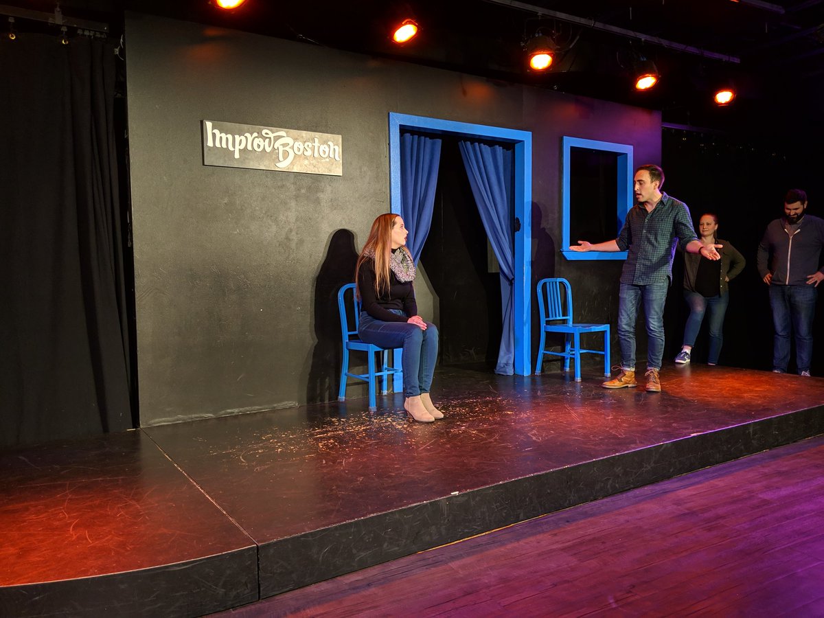 haroldnight's tweet image. When I was your age, people would gather around me at the Disco club to watch me moonwalk. Babylon @improvboston #HaroldNight