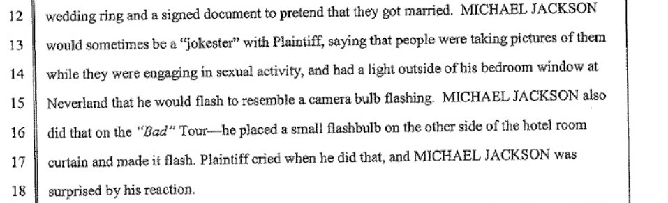 Gutierrez's book page 23 page 80: MJ was cruel and sadistic Safechuck's lawsuit: MJ was cruel and sadistic