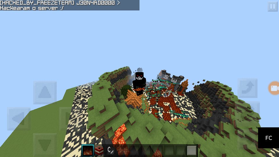 Servidor hackeed by FreezeTeam and CyberHqcking

@FreezeYT_
@JORNALMCPEofc

Servidor: SkyNext