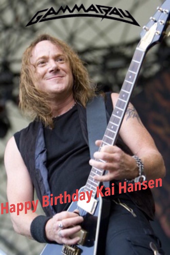 Happy Birthday Kai Hansen                            