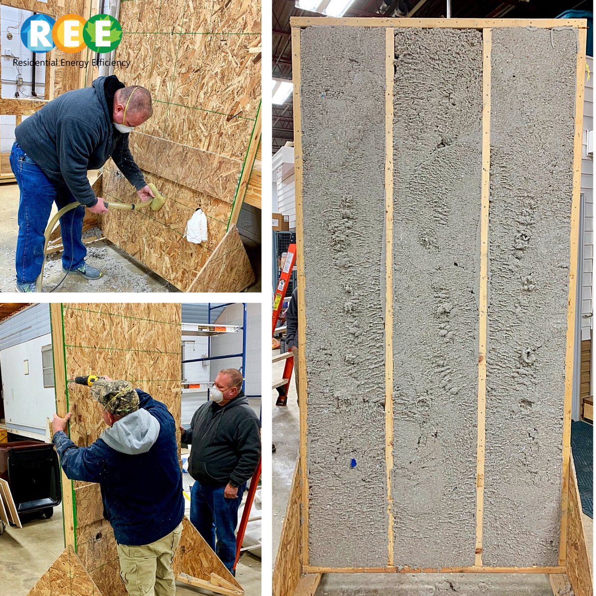 Our Retrofit Installer Technician (RIT) Course trains professionals on proper blow-in insulation techniques! DM us today for more information about our courses! #insulation #blowininsulation #celluloseinsulation #retrofitting #buildingscience #energyefficiency #reetrainingcenter