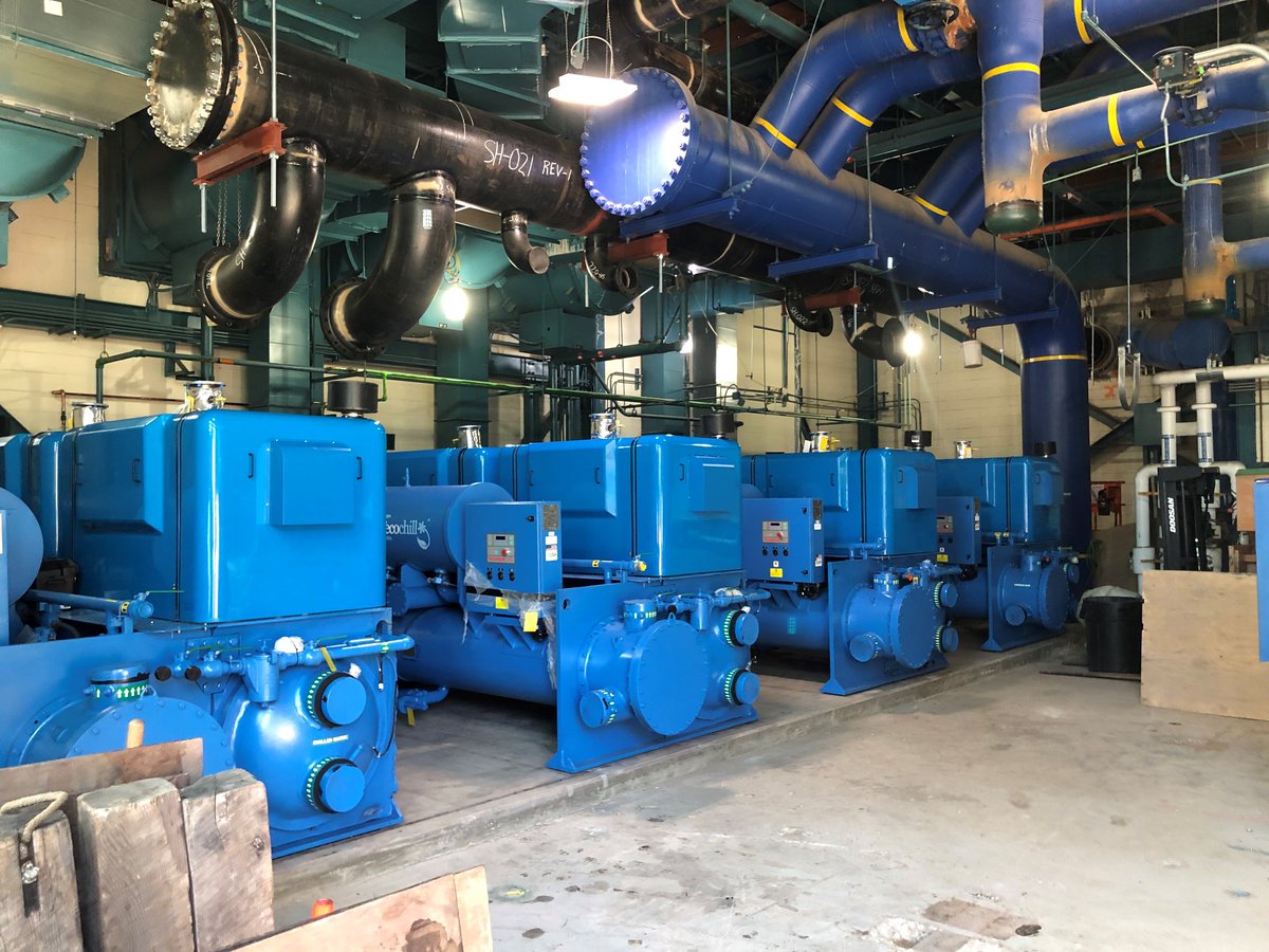 Tecogen_Inc's tweet photo. Just arrived at the University of Connecticut this week! https://t.co/r9ZQUXQvEk