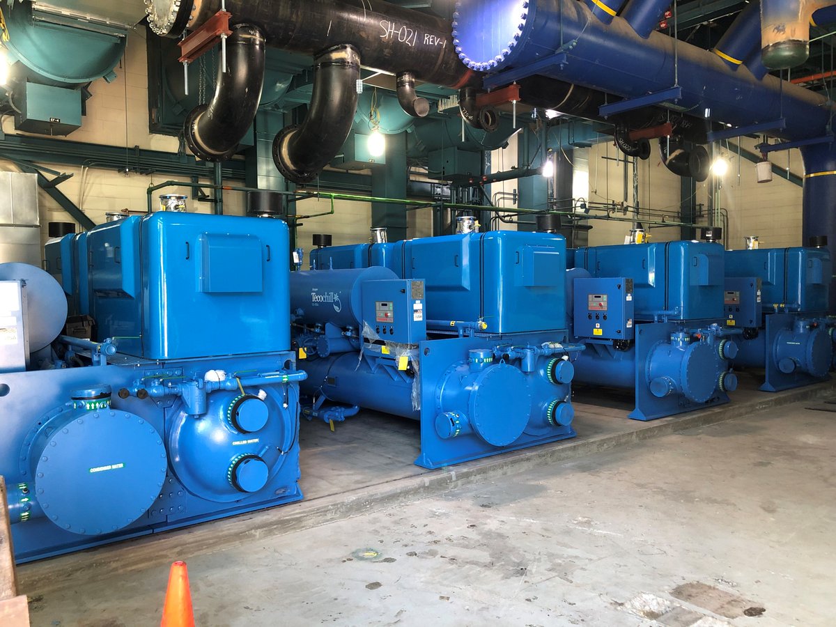 Tecogen_Inc's tweet photo. Just arrived at the University of Connecticut this week! https://t.co/r9ZQUXQvEk