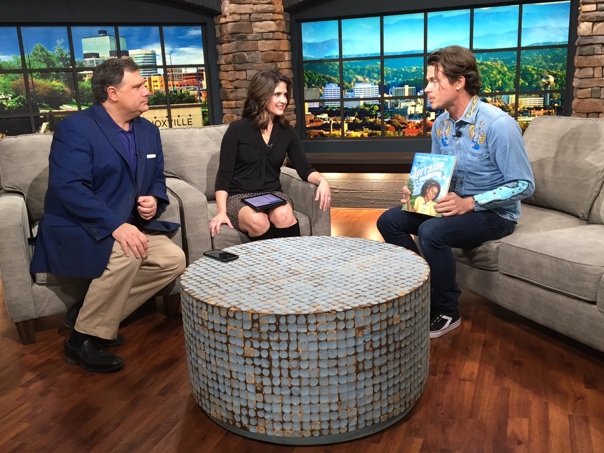 jnbeatlefan's tweet photo. Delighted to have #KetchSecor of @crowmedicine on @wbir — talking about his new children’s book, Lorraine, The Girl Who Sang the Storm Away.
He’ll be signing at 6 tonight at Union Avenue Books in downtown Ktown. https://t.co/aFN6WBXNAG