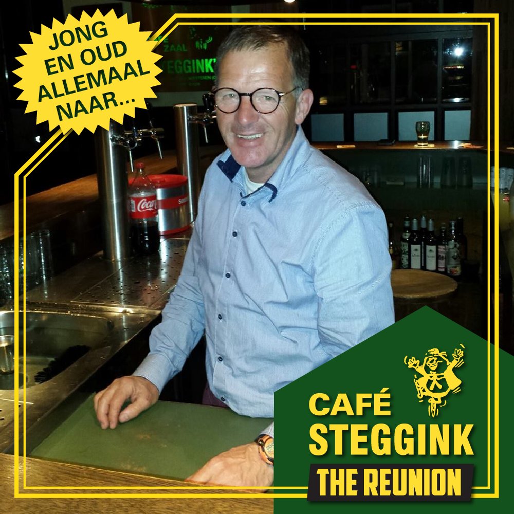 Niet alleen de hele bar, maar ook Harry zelf is uiteraard aanwezig op 2 februari! Kom jij een high-five scoren?🖐

▶️ Ticketinfo: 
Koop je kaartje in de voorverkoop en krijg het eerste drankje van Harry! Slechts 5 euro bij Ribhouse, de STEVO-kantine &amp; Sporthal de Ransuil