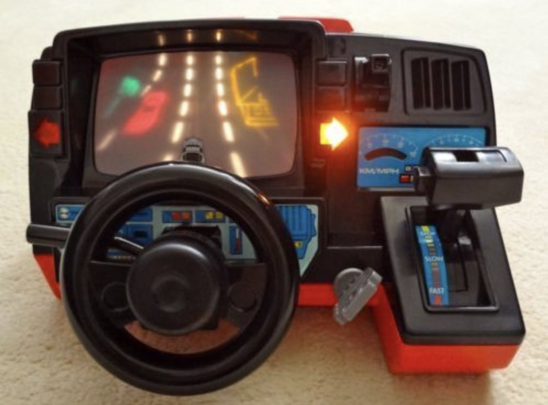We all learned to drive in this thing