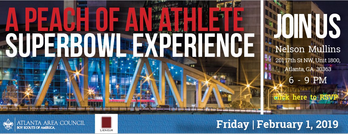 Peach of an Athlete Superbowl Experience Reception - mailchi.mp/987716774532/8…