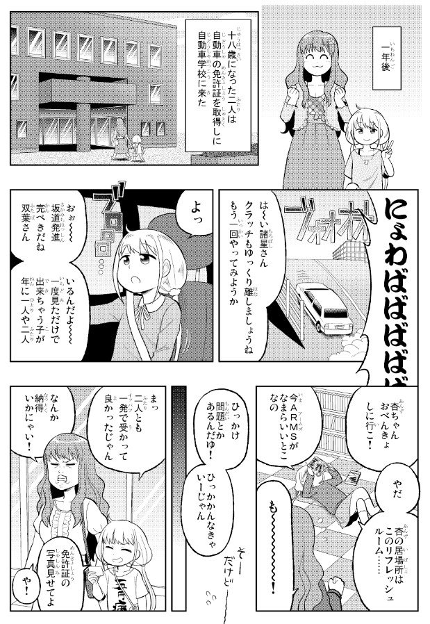 車の免許を取るあんきら漫画 