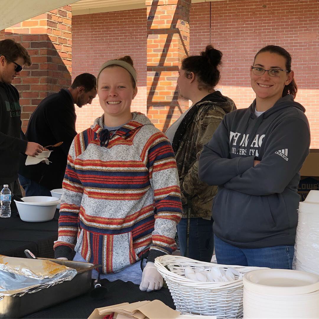 studentlifetu's tweet photo. Today was a great day full of sunshine, chili, grilled cheese and Night Hawk Involvement ⨠#tustudentlife #tucab #getinvolved https://t.co/ukOiBhmsv3