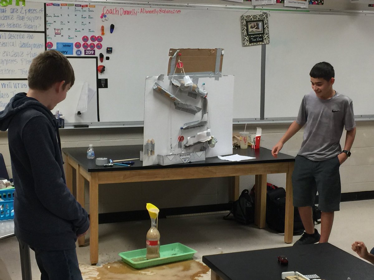 aisd__adv_acad's tweet photo. Rube Goldberg projects at HJH! https://t.co/MVT7e8gIoi