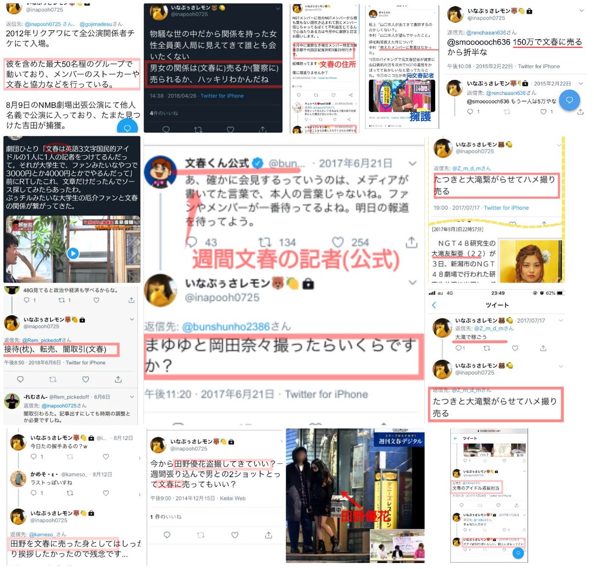 Ngt48山口真帆さん襲撃事件まとめ Togetter Ngt48山口真帆さん襲撃事件まとめ Togetter