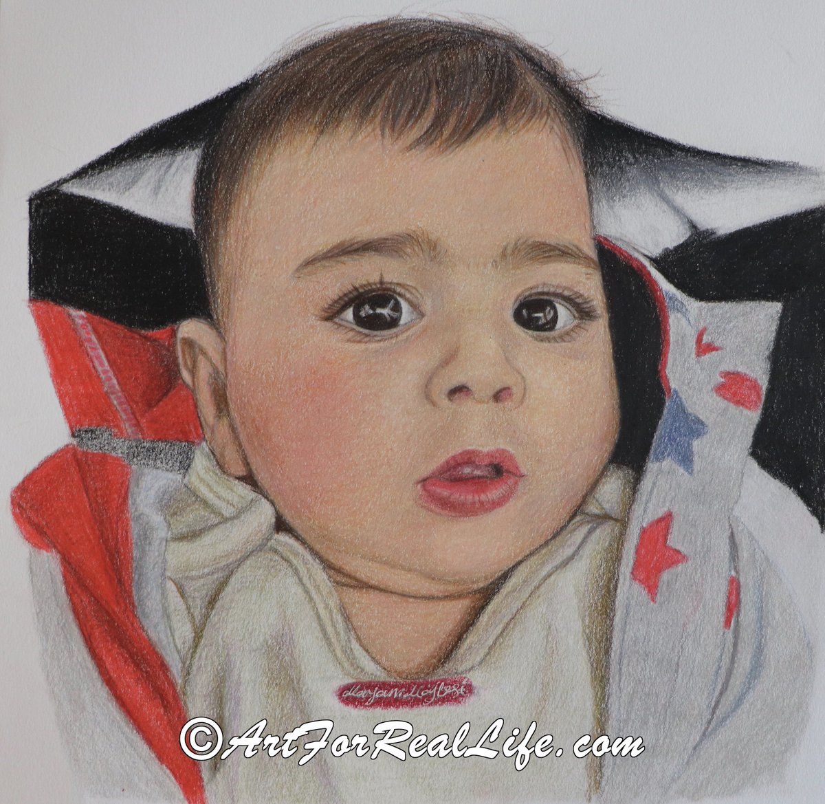 ArtForRealLife's tweet photo. Sweet baby #colour pencil drawing. #colourpencil #colourpencildrawing #babyportraitdrawing #babyportrait #colourpencilportrait https://t.co/idLR3rZNut