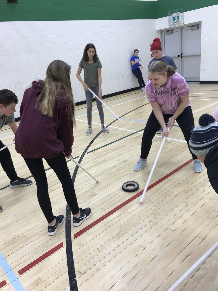 Grade8JDH's tweet photo. Rocking the ringette @JDHodgsonES #healthytldsb @GervzMike https://t.co/0iJugaFVRK