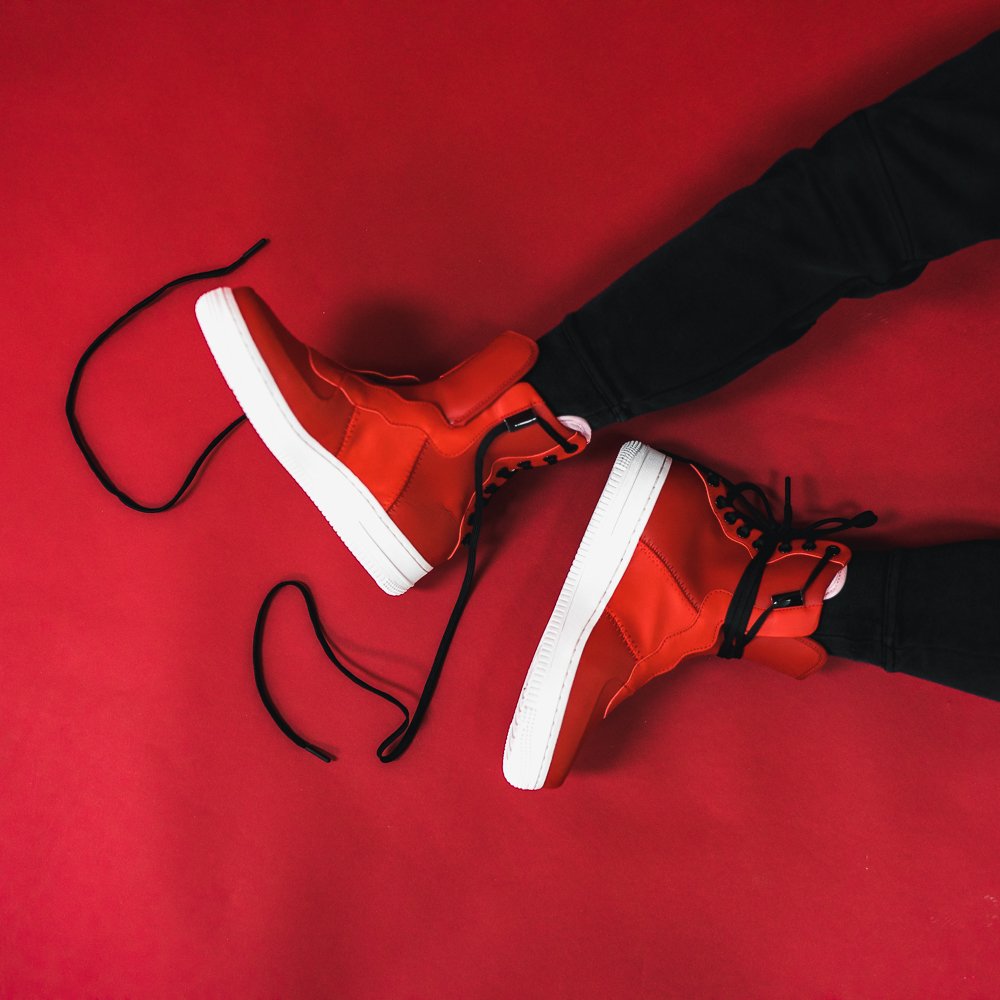 nike air force 1 rebel red