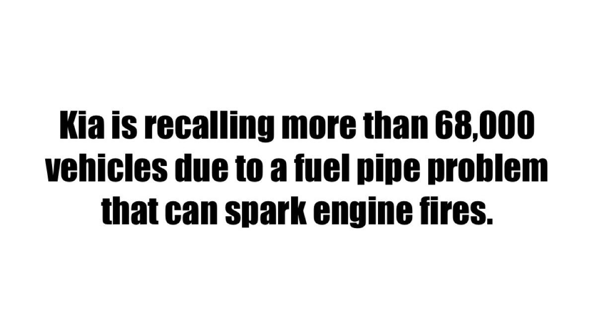 RightNowNews_'s tweet photo. Here’s what you need to know right now about the #Kia recall. https://t.co/Osba5smkLe