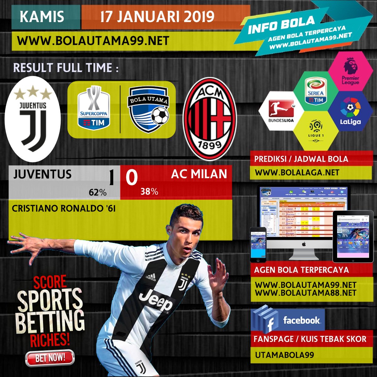 #ligainggris #premierleague #ligaspanyol #kostumfutsal #soccernews #prediksibola #kabarbola #infobola #ligaindonesia #agenbola #score #championsleague #AFC #jadwalbola #cr7 #Messi #prediksibola #ucl #epl