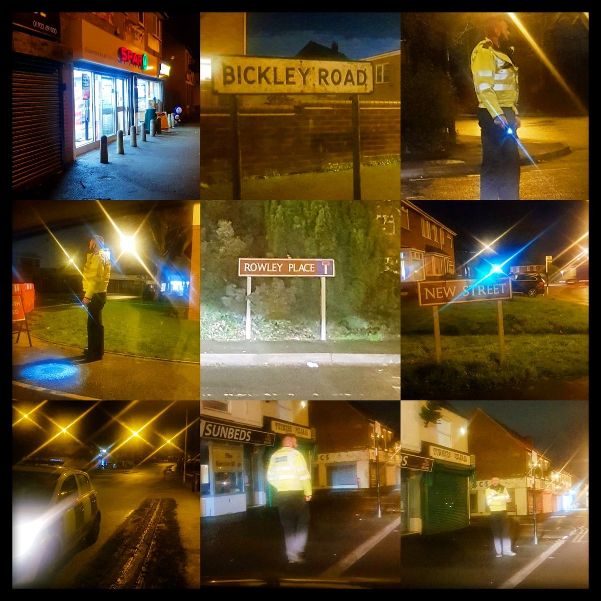BrownhillsWMP's tweet photo. On the beat this evening dealing with various jobs and 3 males stopped in St. Margarets Road, Pelsall seen by officers acting suspicious. Compliant and no issues with them. Due to recent car key burglaries and vehicle crime we are on the look out! #opfocus #saferwalsall ๐ฎ๐ปโโ๏ธ๐ฆ๐ฎ๐ปโโ๏ธ๐ https://t.co/myXyv4iMb3