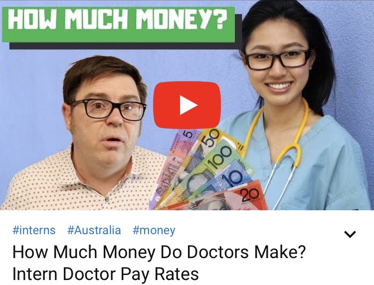 AdvanceMedAU's tweet photo. Welcome To Internship!
Want to Know Which State/Territory Pays the Best & The Worst? #JobTipsForDocs
#TipsForNewDocs
➡️ Watch @careerdranthony’s video here: https://t.co/40iM5RYsyA https://t.co/YHqU7UvYuu
